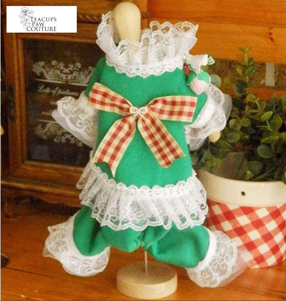 Gingham and Lace Pantaloons