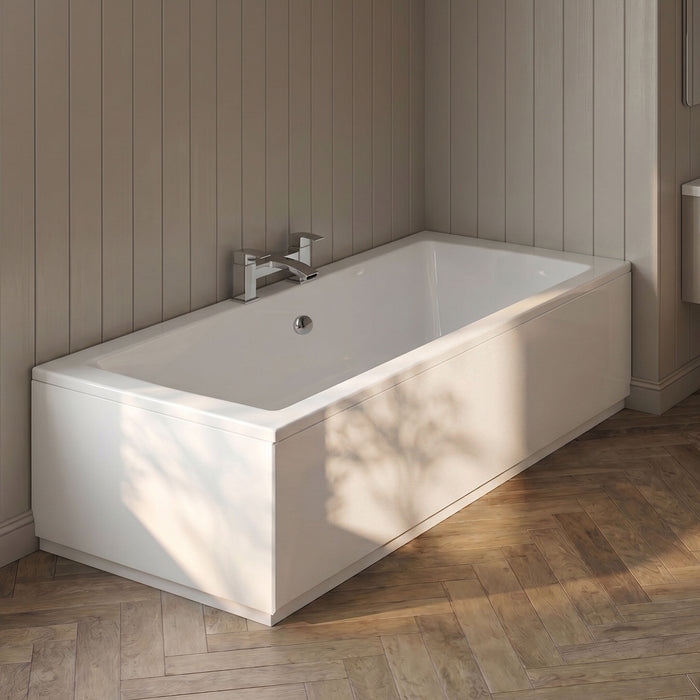 [BBPA113] Gloss White MDF Bath End Panel - Choice of Size - Silo
