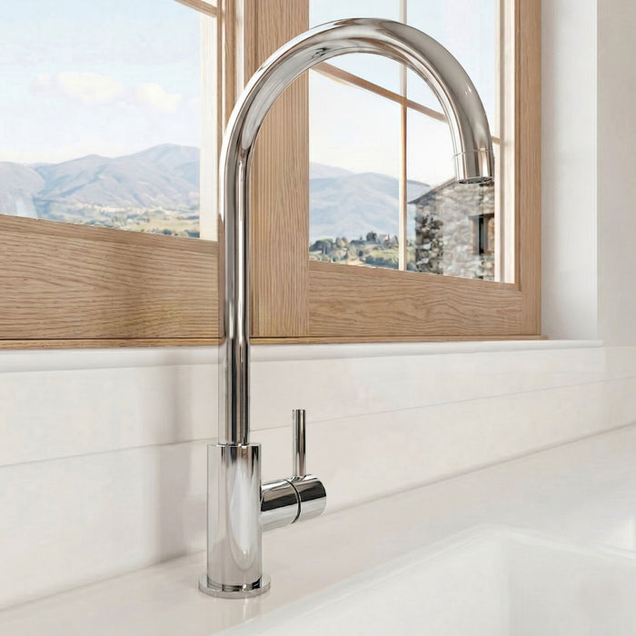 [BKTL305SL] Gratwich Kitchen Mono Mixer Tap - Single or Dual Lever, Choice of Colour - Silo