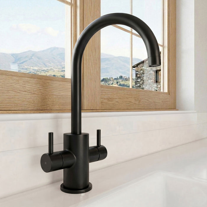[BKTL405DL] Gratwich Kitchen Mono Mixer Tap - Single or Dual Lever, Choice of Colour - Silo