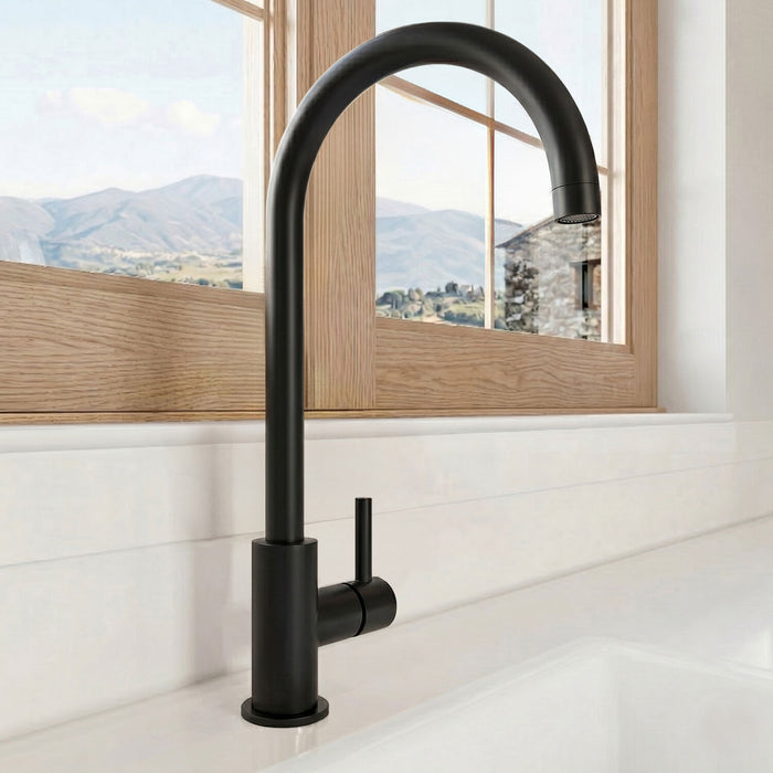 [BKTL405SL] Gratwich Kitchen Mono Mixer Tap - Single or Dual Lever, Choice of Colour - Silo