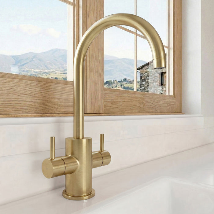 [BKTL805DL] Gratwich Kitchen Mono Mixer Tap - Single or Dual Lever, Choice of Colour - Silo