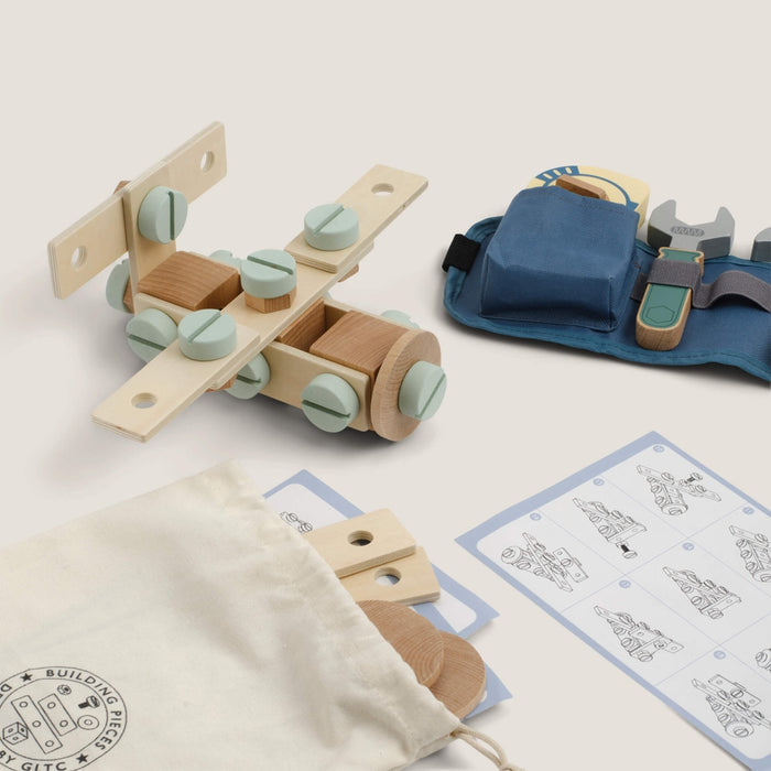Great Little Trading Company - Build-It Wooden Tool Set
