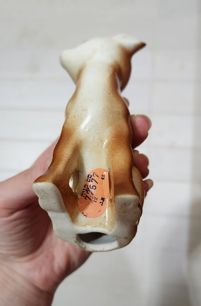 Hand-Painted Ceramic Deer/Fawn Figurine