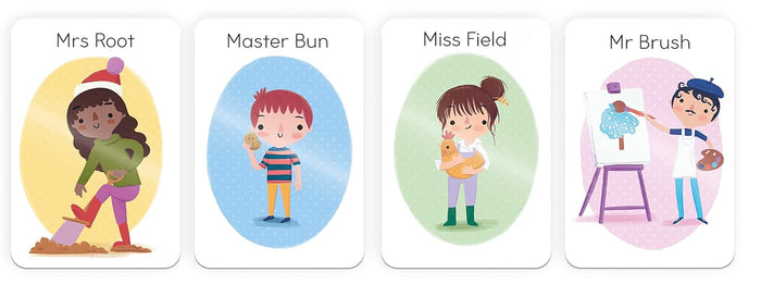 Happy Families - Children's Matching Card Game