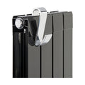 [BHAC002] Heating Accessories Curved Robe Hook - Chrome - Cutout