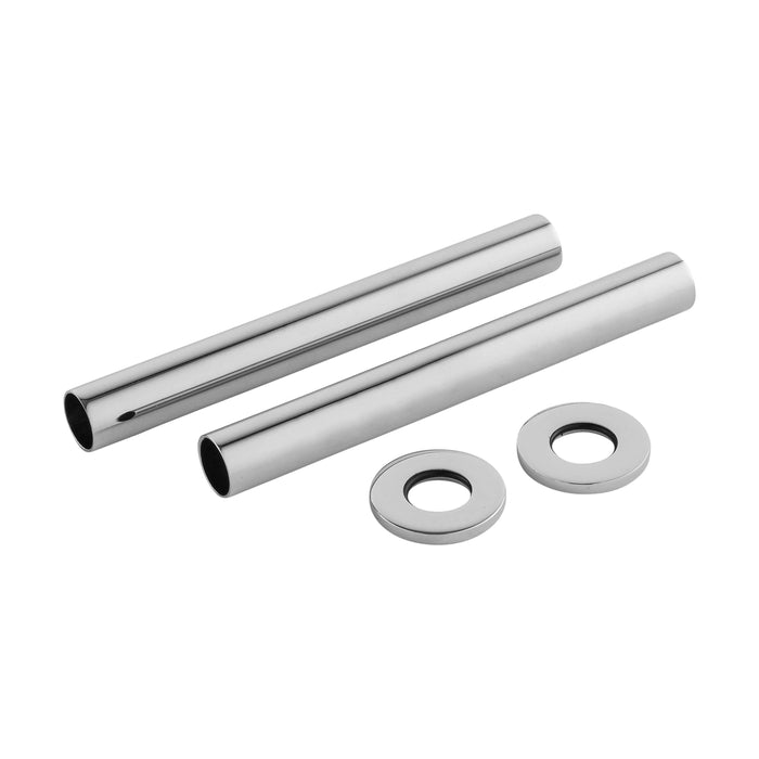 [BHAC367] Heating Accessories Decorative Chrome Pipes - Chrome - Cutout