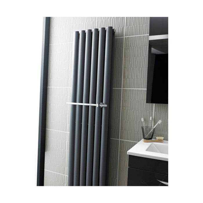 [BHAC318] Heating Accessories Embrace Radiator Towel Rail - Chrome - Cutout