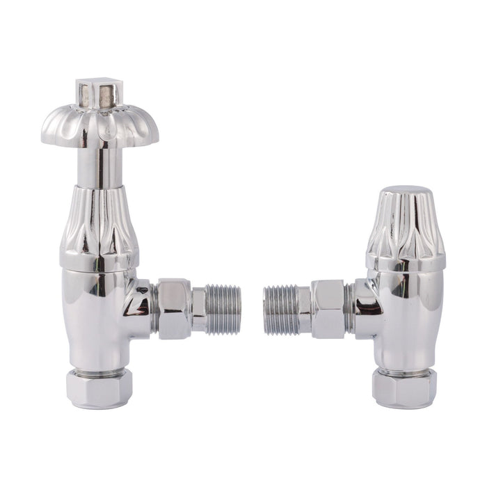 [BHRV007] Heating Accessories Thermostatic Radiator Valve Pack, Chrome - Cutout