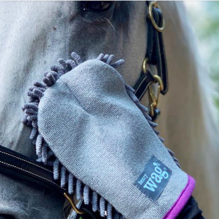 Henry Wag: Microfibre Equine Microfibre Cleaning Glove