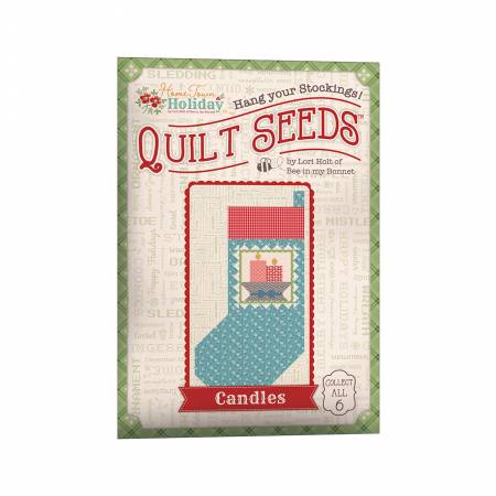 Hometown Holiday Quilt Seeds - Stocking No. 6 - Candles