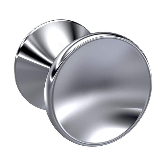 [BFHH113] Indented Round Cabinet Knob, 30mm, Choice of Finish - Cutout