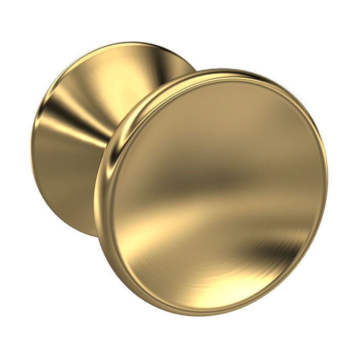 [BFHH313] Indented Round Cabinet Knob, 30mm, Choice of Finish - Cutout