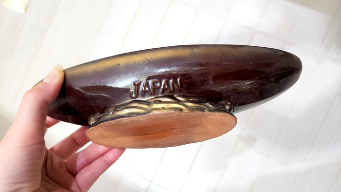 Japan Ceramic Boat-Shaped Console Bowl planter