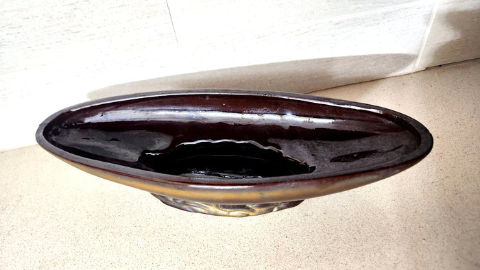 Japan Ceramic Boat-Shaped Console Bowl planter