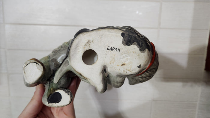 Japanese Porcelain Hand-Painted Ceramic Cats