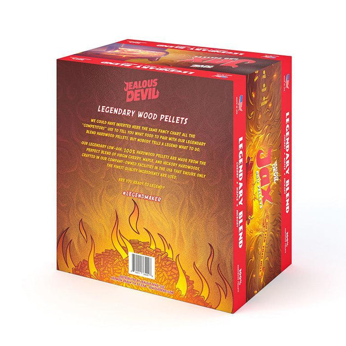 Jealous Devil Jax Hardwood BBQ Pellets Jealous Devil Indigo Pool Patio BBQ
