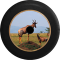 Jeep Wrangler JL Backup Camera Antelopes in the Wild Jeep Camper Spare Tire Cover 35 inch R261