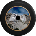 Jeep Wrangler JL Backup Camera Mount Rushmore US Presidential Carving Jeep Camper Spare Tire Cover 35 inch R329