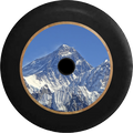 Jeep Wrangler JL Backup Camera Mt Everest Snowy Peak Mountain Climbing Jeep Camper Spare Tire Cover 35 inch R333