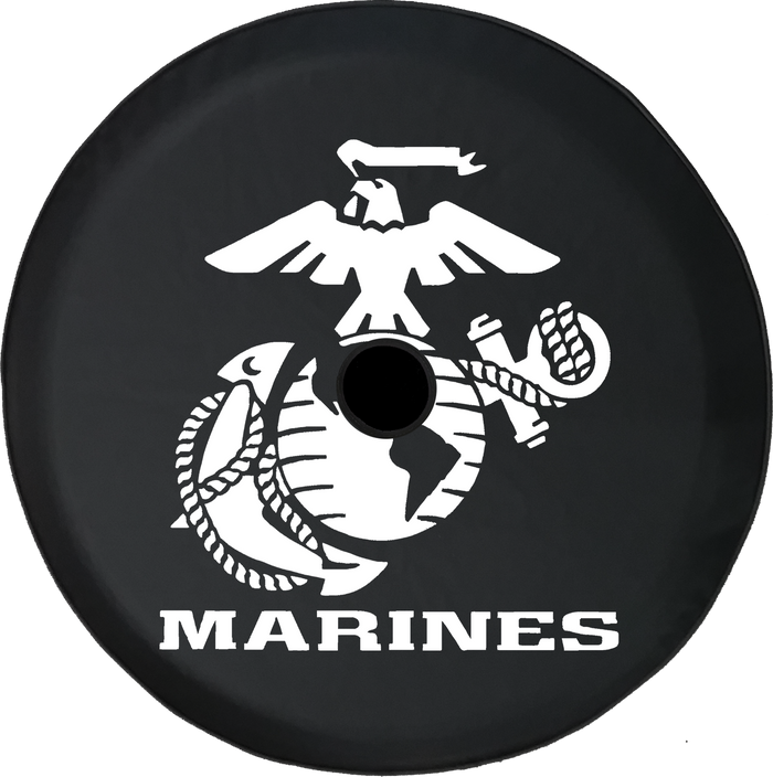 Jeep Wrangler JL Backup Camera US Marines Eagle Globe Anchor Crest USMC Semper Fi S307
