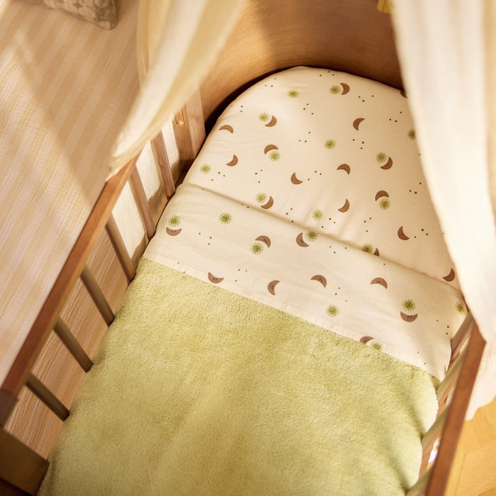 Jollein - Fitted Sheet Jersey 60x120cm - Over the Moon