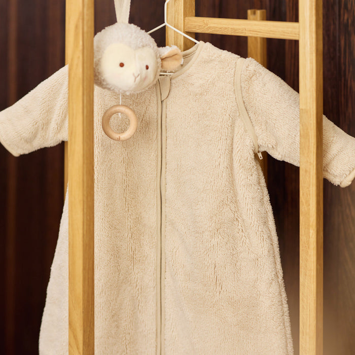 Jollein - Sleeping Bag with Removable Sleeves 60cm - Fluffy Sand