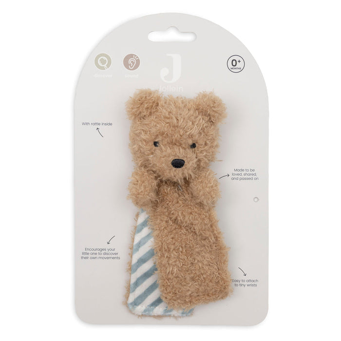 Jollein – Wrist Rattle – Bear Brave