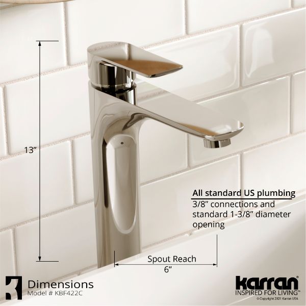 KBF422C Dimensions