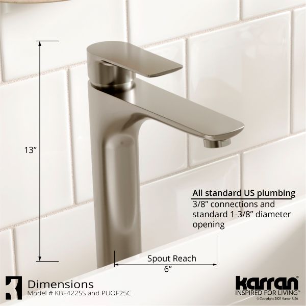KBF422SS Dimensions