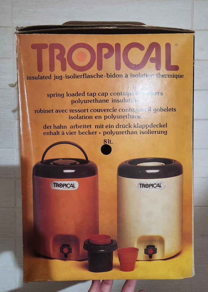 Keter "Tropical" Insulated Water Cooler Dispenser, 8L