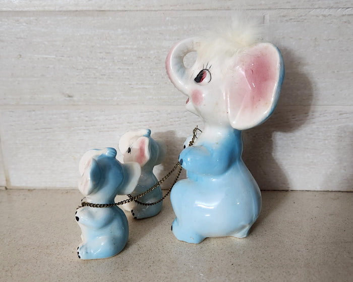 K.K. Originals Ceramic Elephant Family