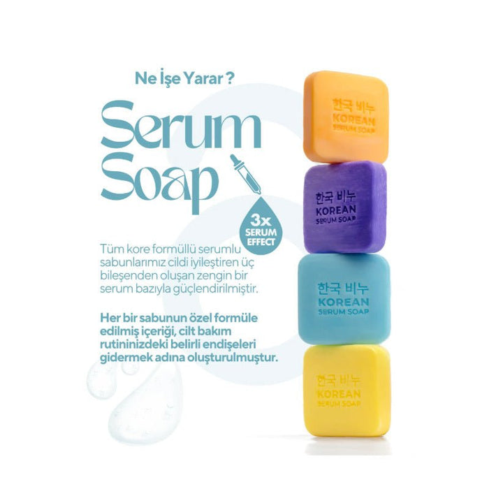 Korean Cica Serum Anti - Acne Face Bar Soap - Blemish Control 3 Pack - TryAladdin