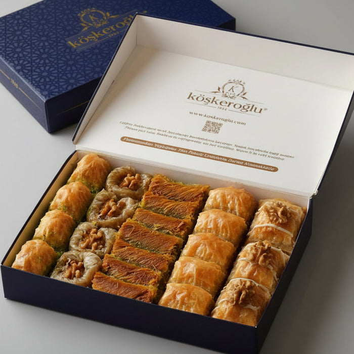 Koskeroglu | Assorted Pistachio and Walnut Baklava - TryAladdin