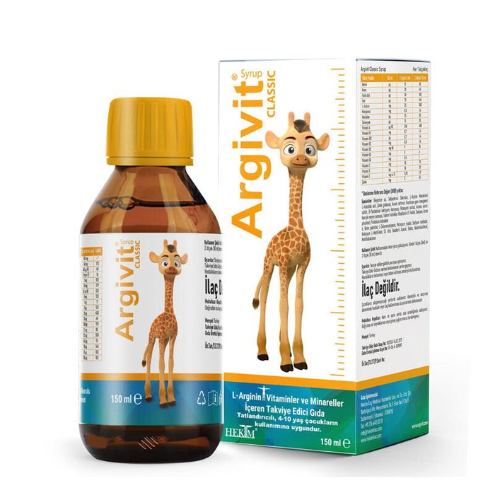 L - Arginine Multi - Vitamin & Mineral - Comprehensive Daily Support Syrup - TryAladdin