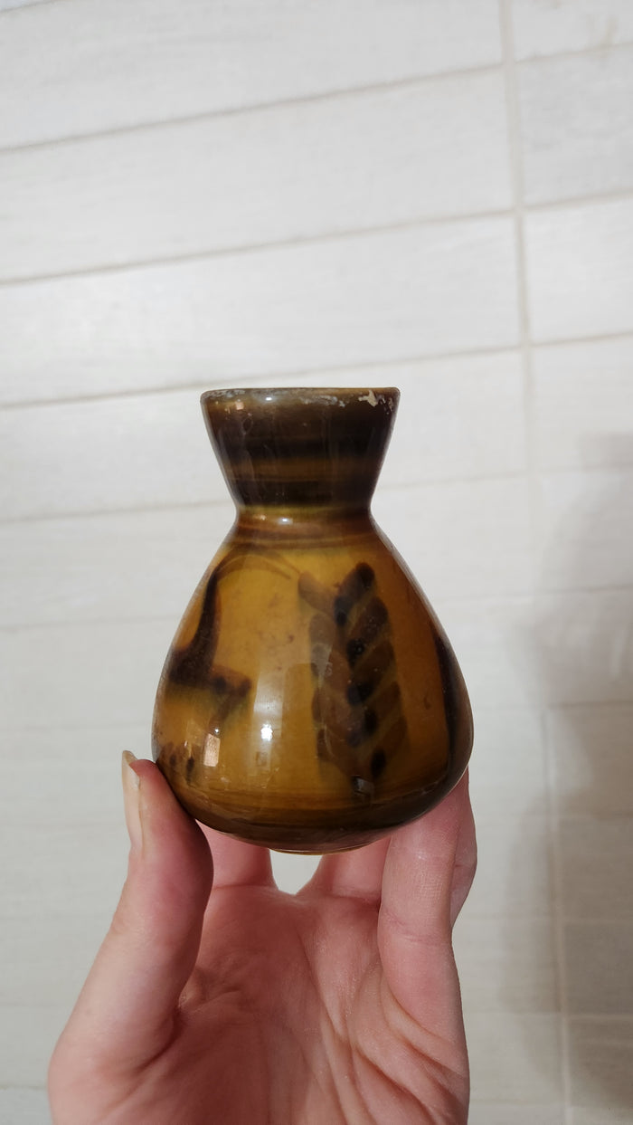 Lapid Hand-Painted Ceramic Vase