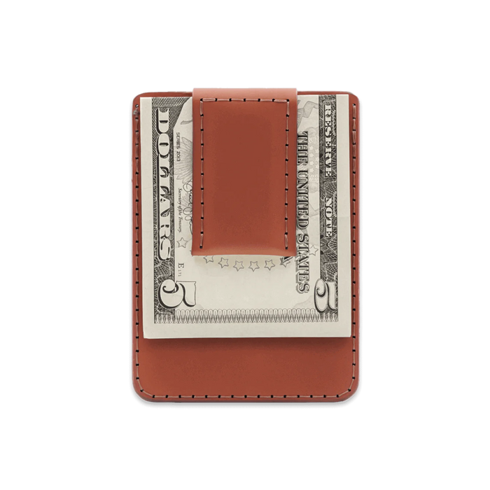 Leather Money Clip Wallet, Custom