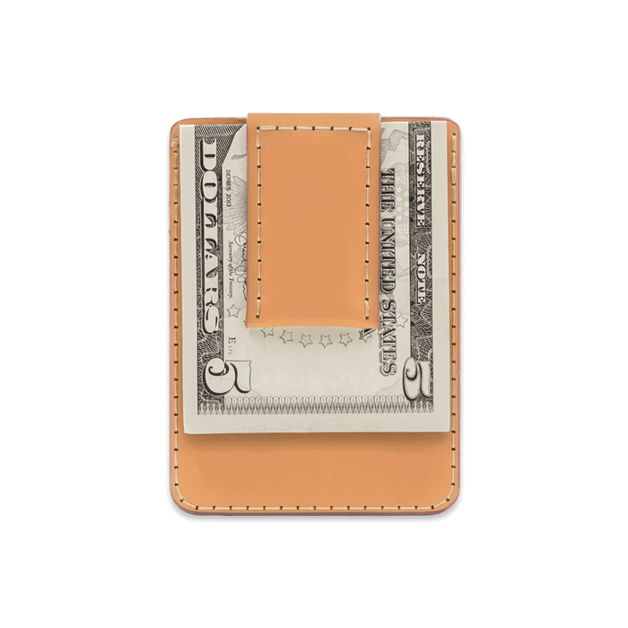 Leather Money Clip Wallet, Custom