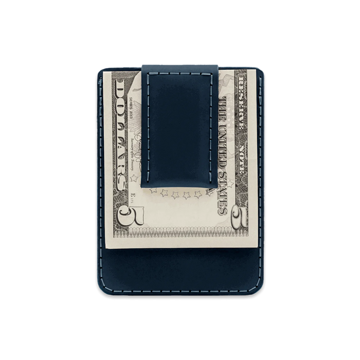 Leather Money Clip Wallet, Custom