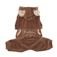 Leopard Ears Play Suit
