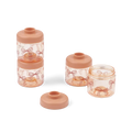 Liewood – Dominique Food Tritan Boxes 100ml 4-Pack – Bows / Pale Tuscany
