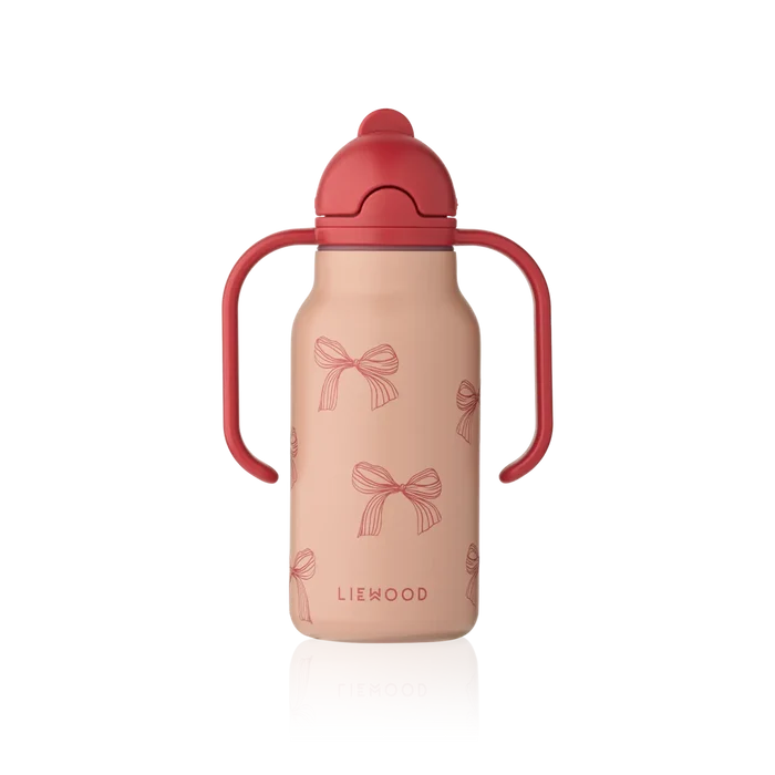 Liewood – Kimmie Water Bottle 250ml – Bows / Pale Tuscany
