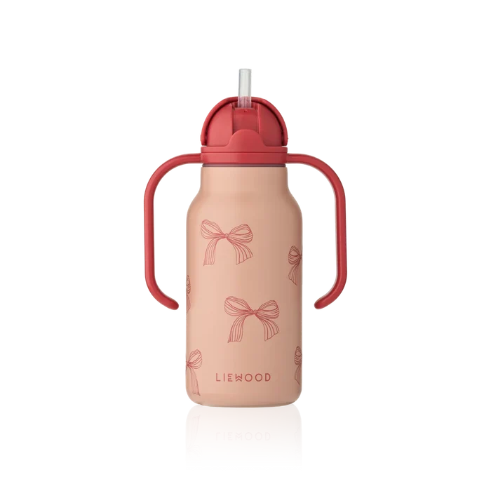 Liewood – Kimmie Water Bottle 250ml – Bows / Pale Tuscany