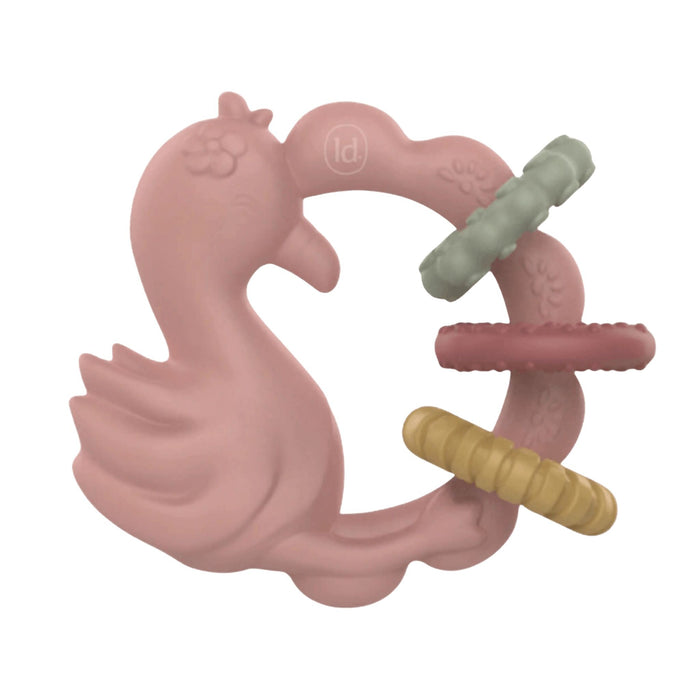 Little Dutch – Flamingo Silicone Teether – Safari Friends