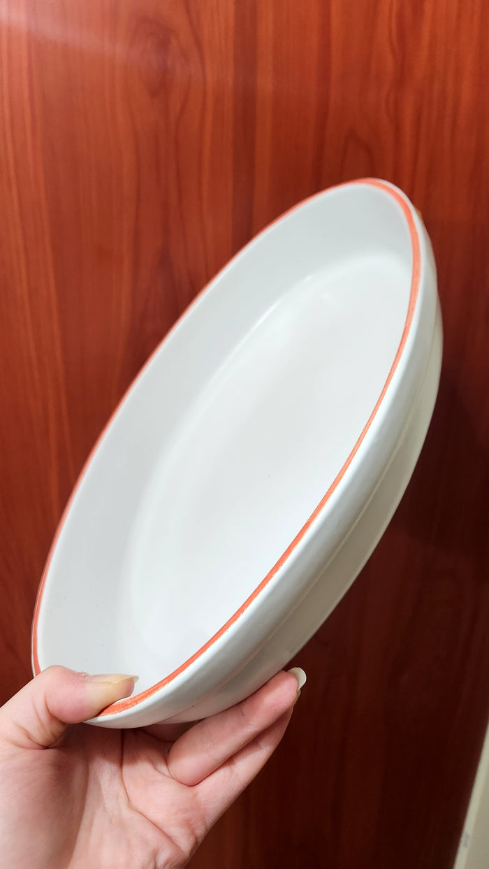 Lusogres Portugal Oval Ceramic Serving Platter/Baking Dish