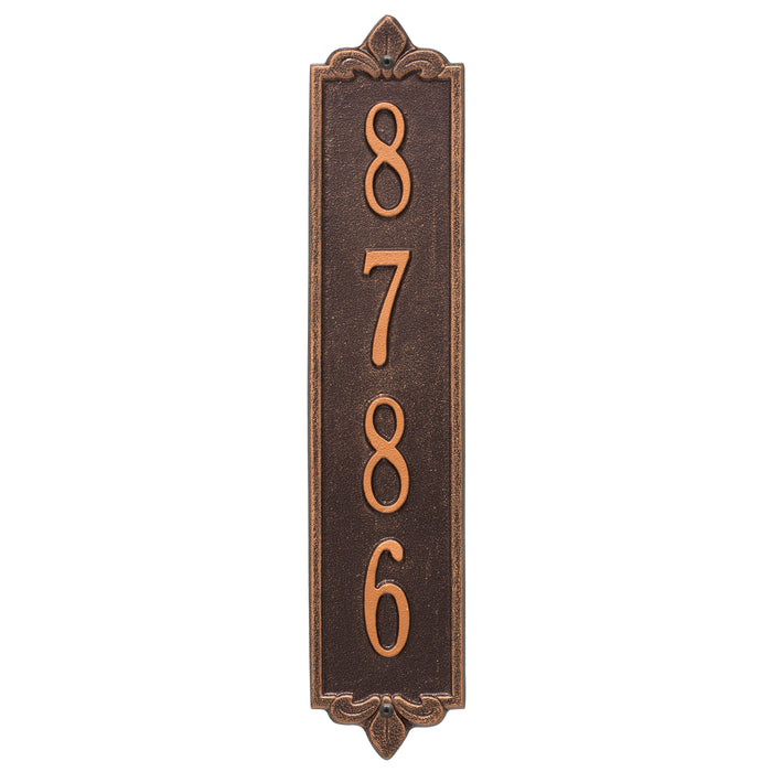 Lyon Vertical Standard Wall Plaque