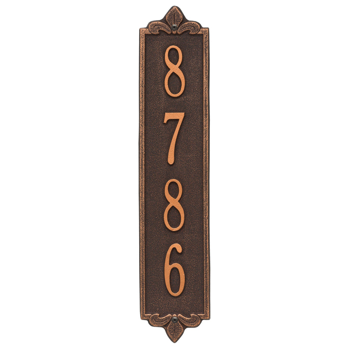 Lyon Vertical Standard Wall Plaque