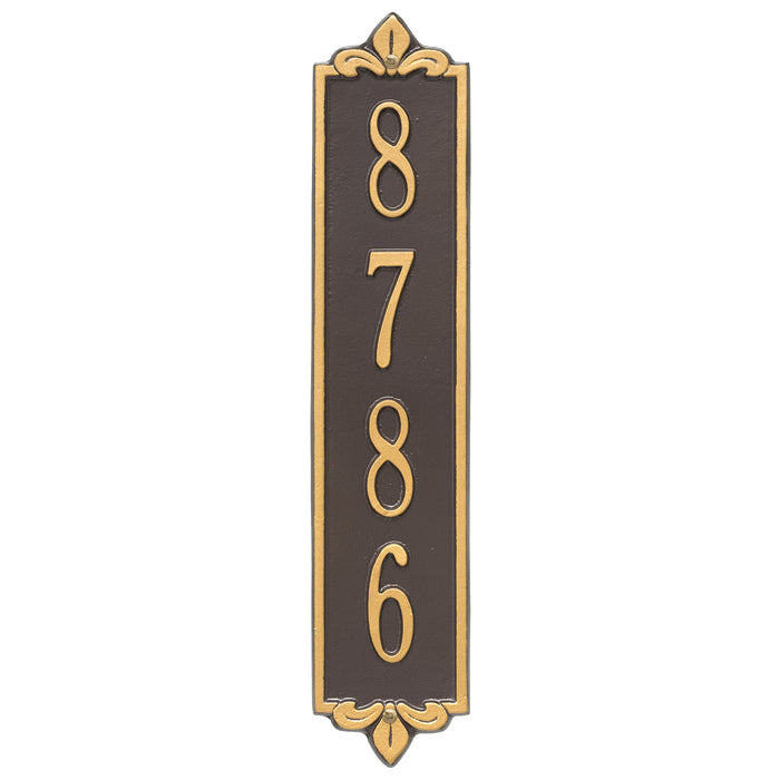 Lyon Vertical Standard Wall Plaque
