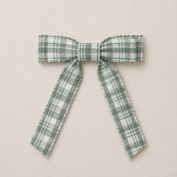 Mabel & Fox - Hair Bow Clips - Everyday Plaid (3pcs)