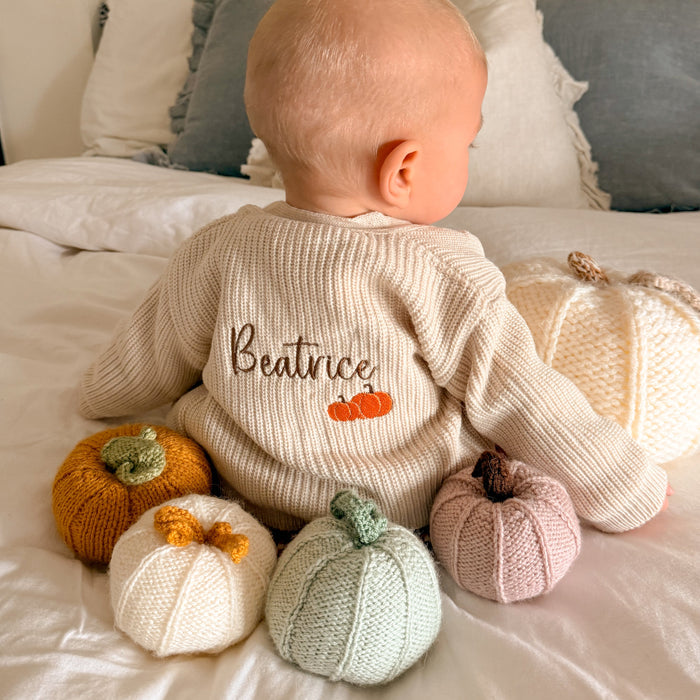 Mabel & Fox - Personalised Halloween Cardigan
